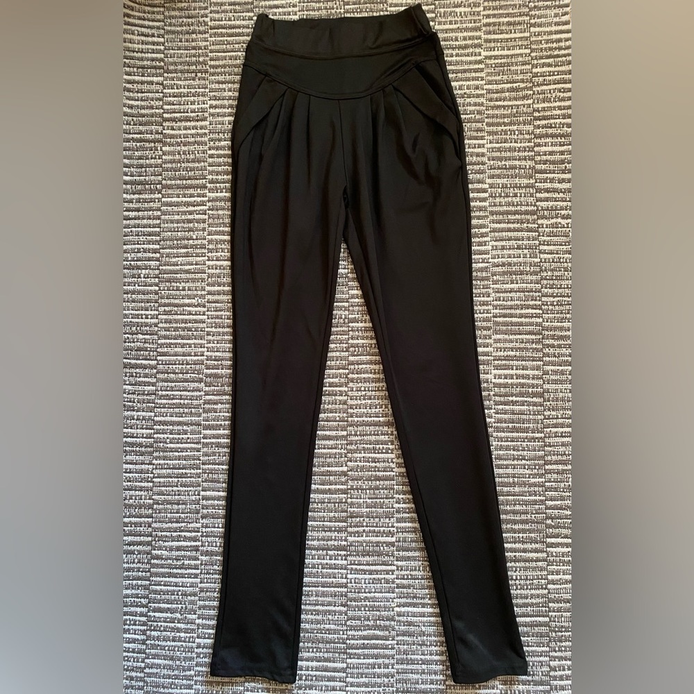 Stretchy culottes legging pants